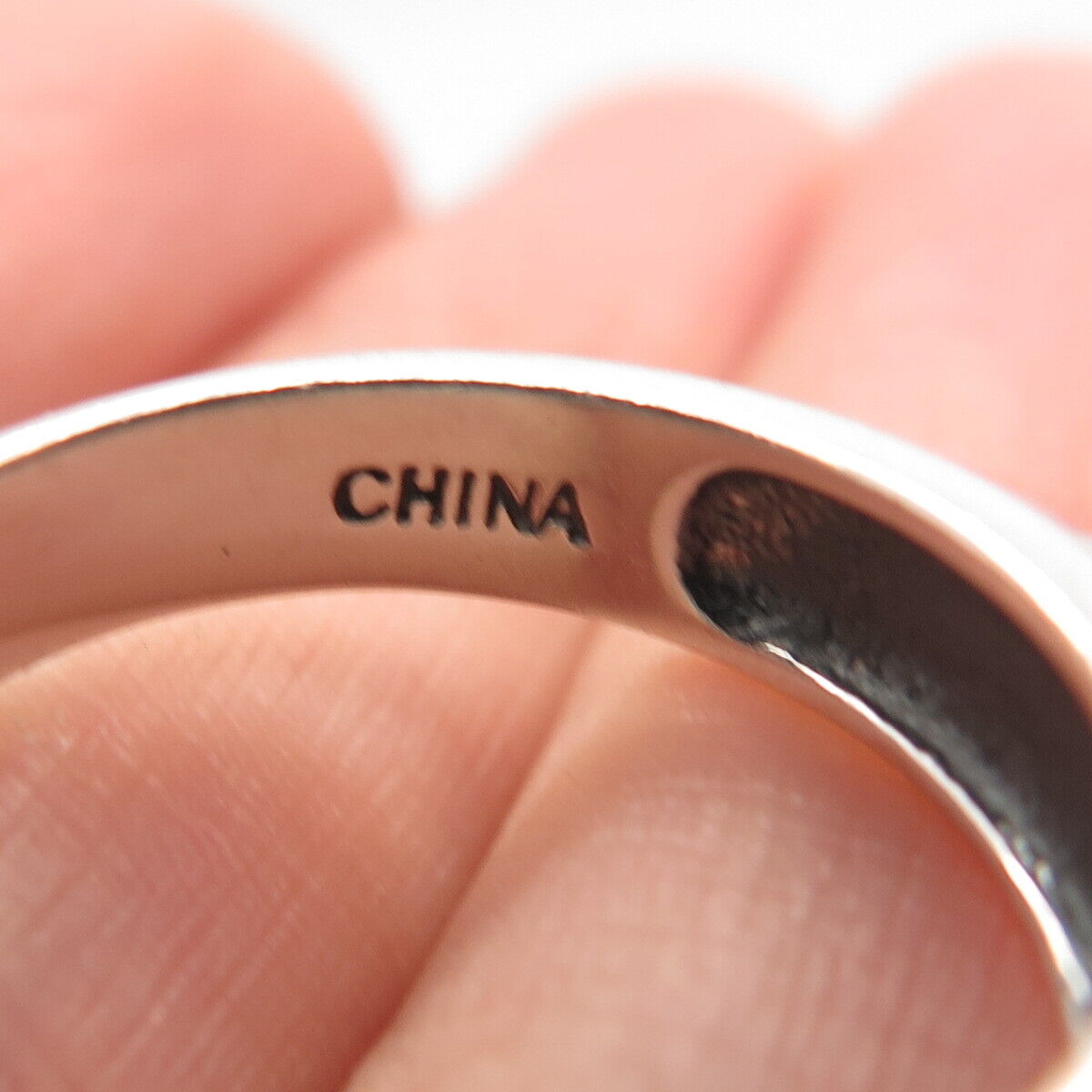 925 Sterling Silver Vintage Ross Simons Swirl Ring Size 7