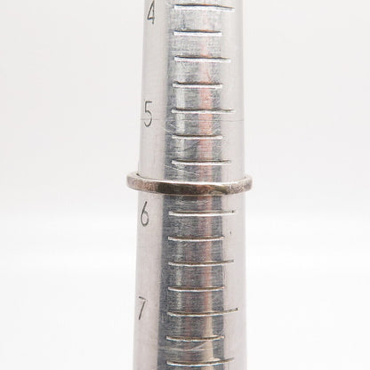 925 Sterling Silver Pave C Z Heart Ring Size 5.75