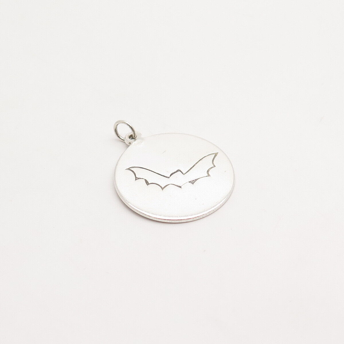 925 Sterling Silver Bat Charm Pendant