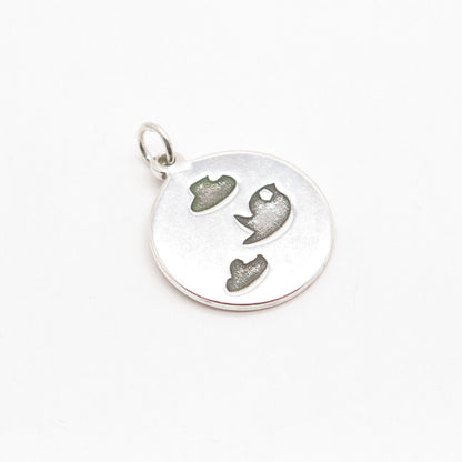 925 Sterling Silver Bird Charm Pendant