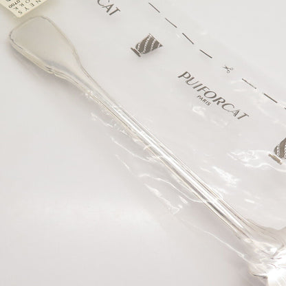 925 Sterling Silver Paris PUIFORCAT Brand-New "Noailles" Collection Serving Fork