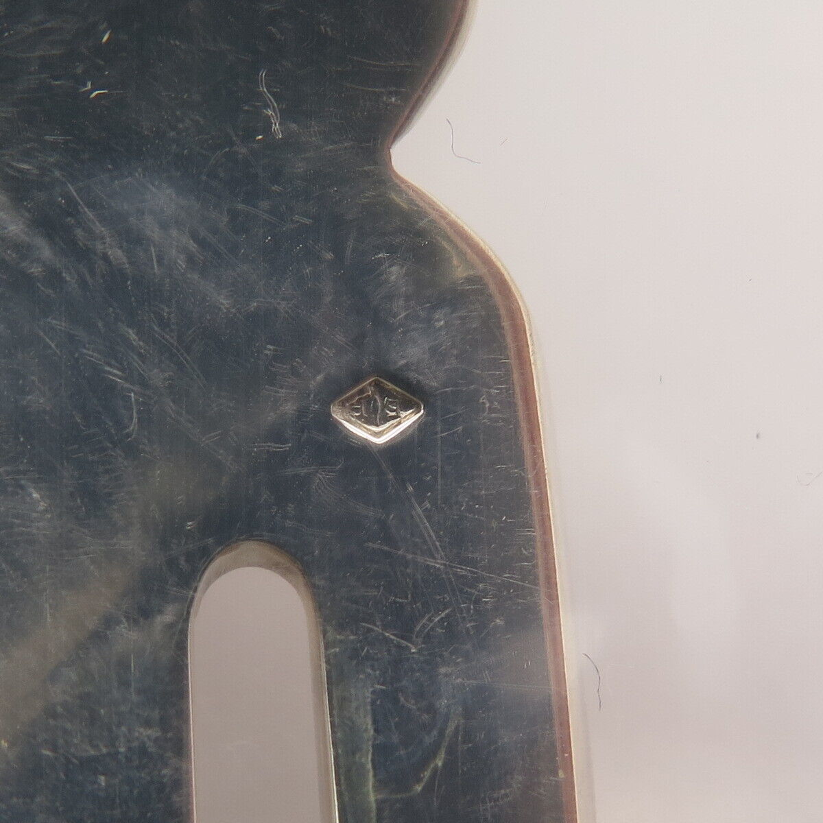 925 Sterling Silver Paris PUIFORCAT Brand-New "Noailles" Collection Serving Fork