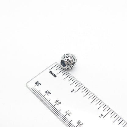 925 Sterling Silver Pandora Woven Bead Charm