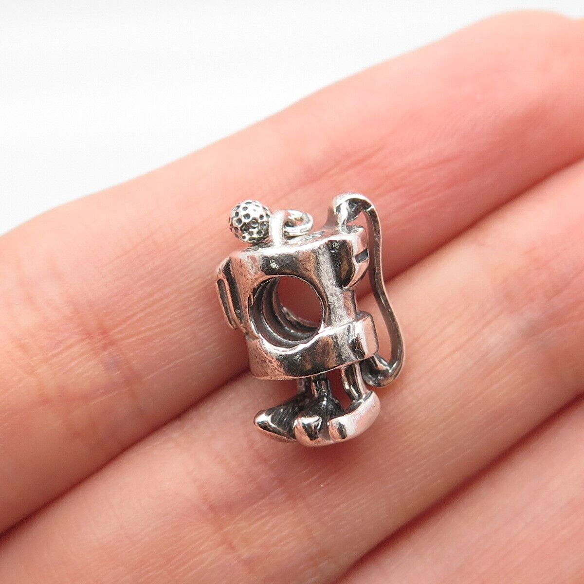 925 Sterling Silver Chamilia Golf Club Bead Charm