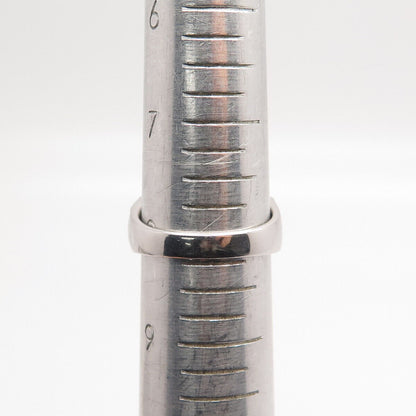 925 Sterling Silver Pave C Z Ring Size 8.25