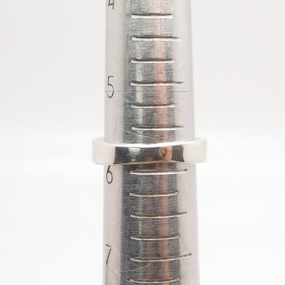 925 Sterling Silver Pave C Z Ring Size 6