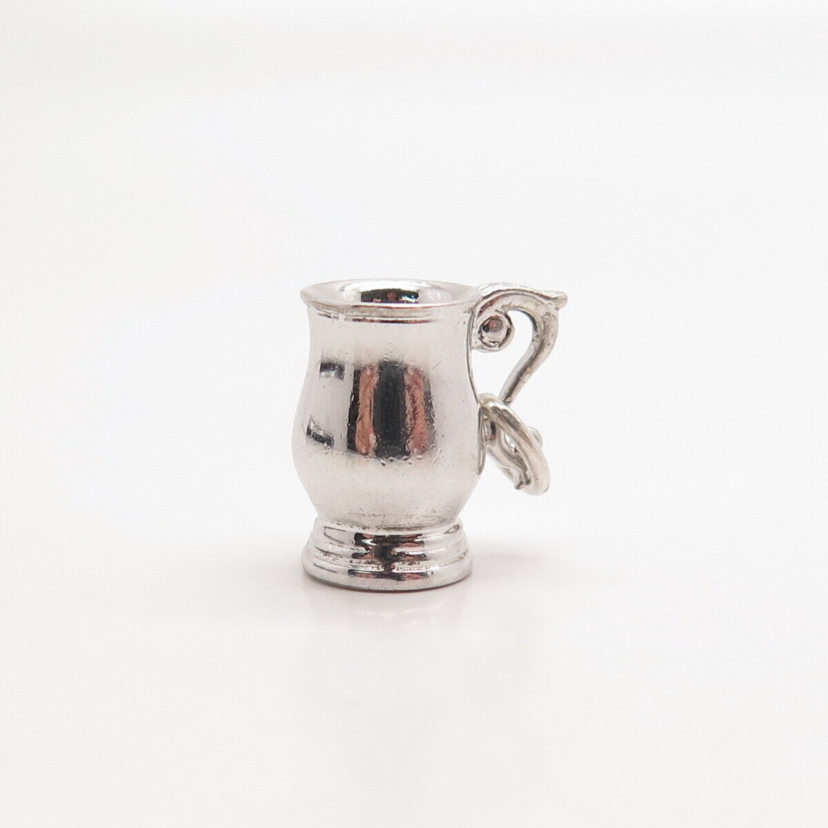 925 Sterling Silver Vintage Goblet / Jug Minimalist Pendant