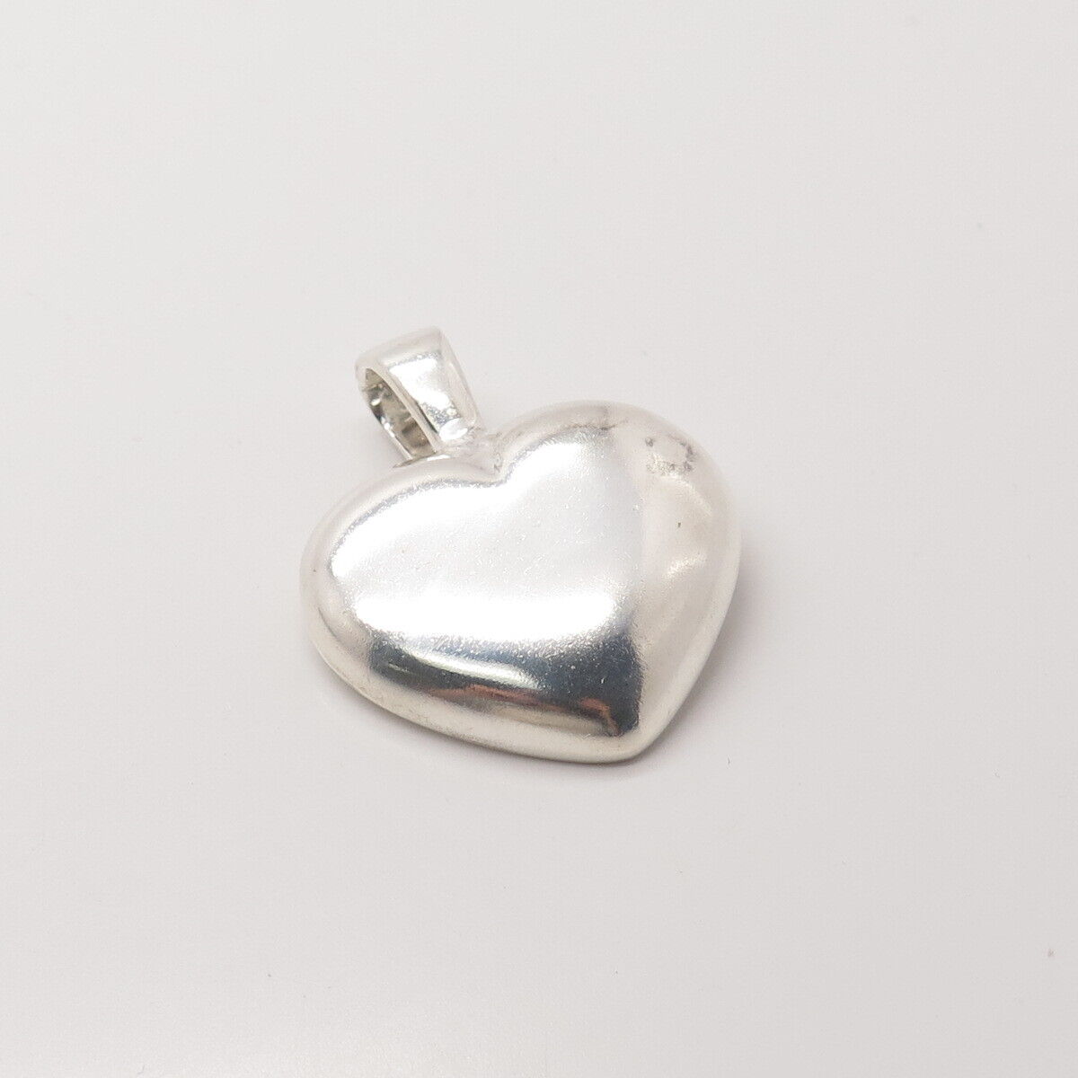 925 Sterling Silver Vintage Canada David Sigal Heart Pendant