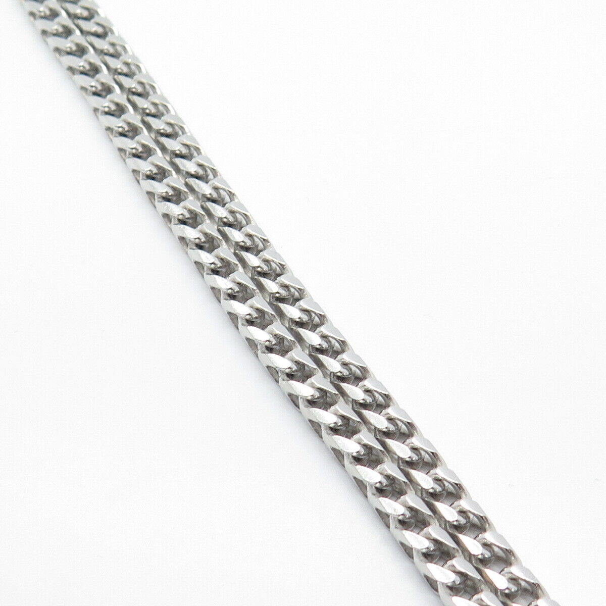 925 Sterling Silver Italy Wheat Chain Necklace 18"