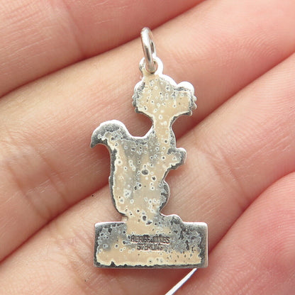 925 Sterling Silver Vintage Herff Jones MRHA Minneapolis 1965 Gopher Pendant