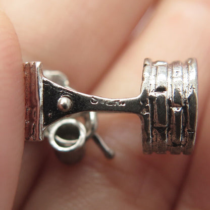 925 Sterling Silver Vintage Well Pendant