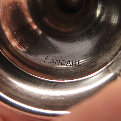 925 Sterling Silver Vintage Randahl Classic Goblet