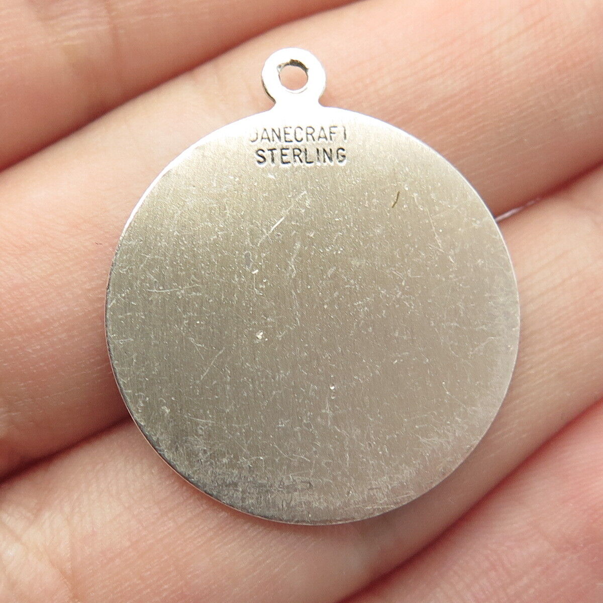 925 Sterling Silver Vintage Danecraft "A Date to Remember" Pendant