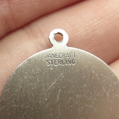 925 Sterling Silver Vintage Danecraft "A Date to Remember" Pendant