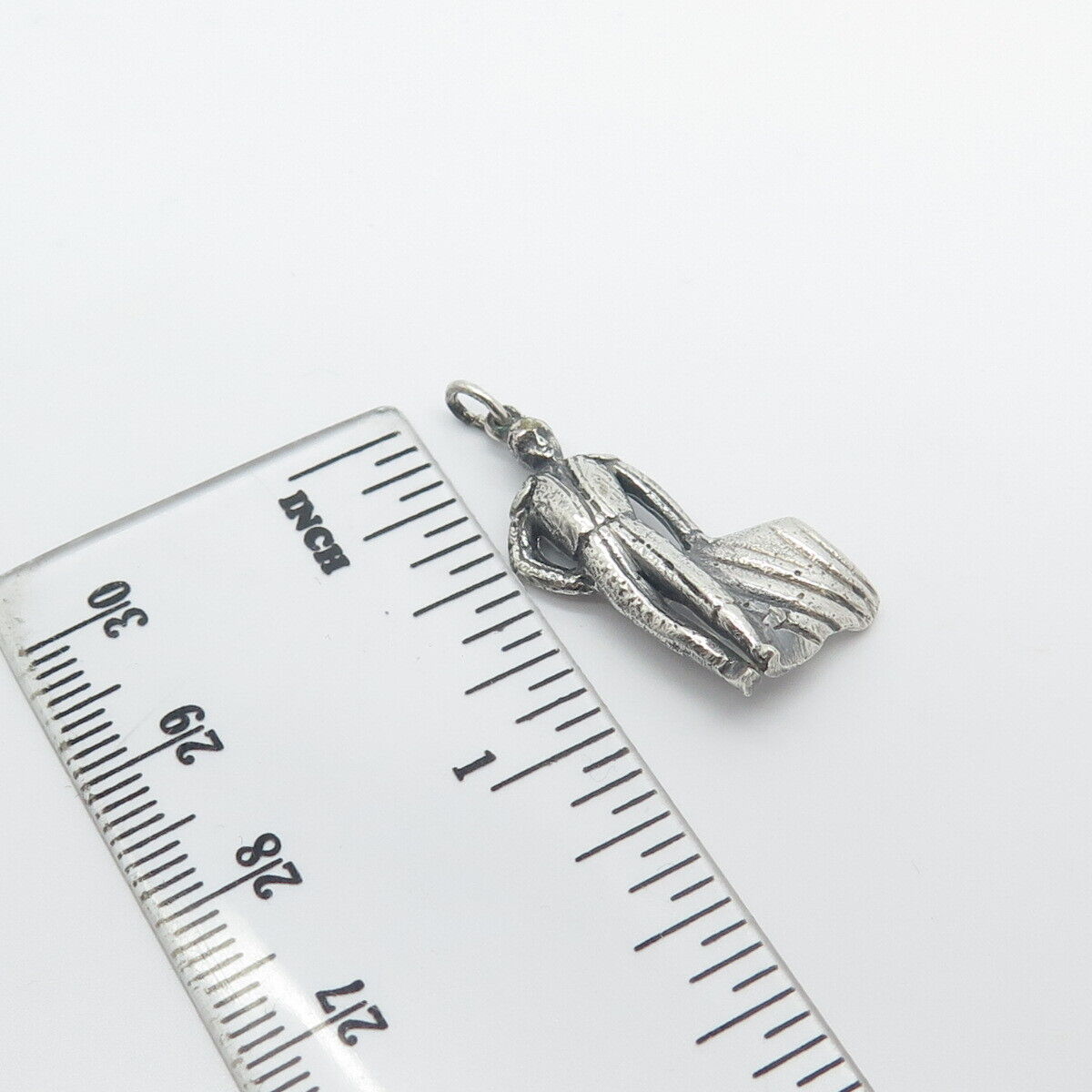 925 Sterling Silver Vintage Matador Man Pendant