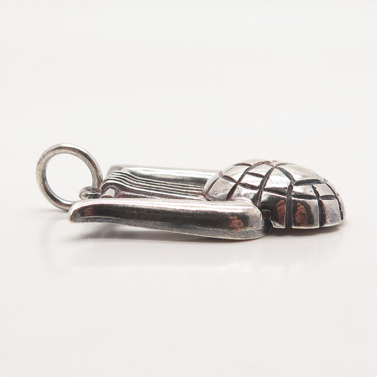 925 Sterling Silver Vintage Modernist Pendant