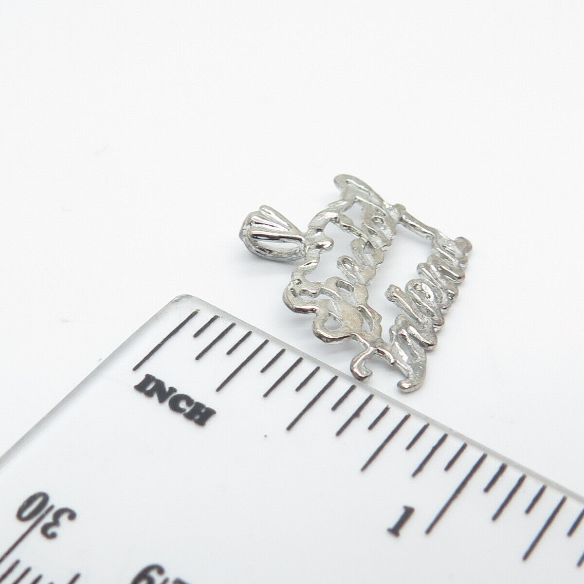 925 Sterling Silver Vintage "Special Friend" Pendant