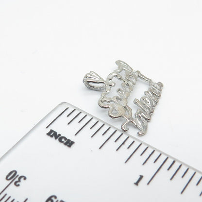 925 Sterling Silver Vintage "Special Friend" Pendant