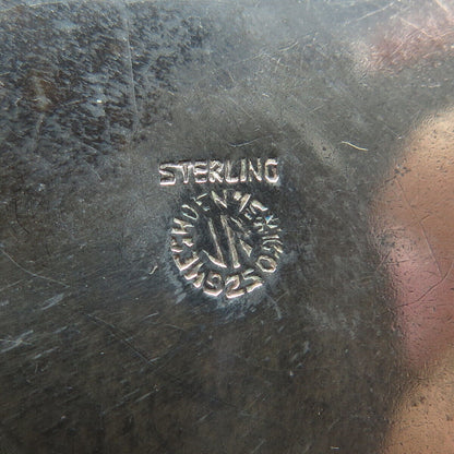 925 Sterling Silver Vintage Mexico Tribal Pendant