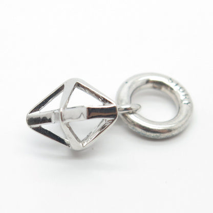 925 Sterling Silver Story by Kranz & Ziegler Star Dangling Charm