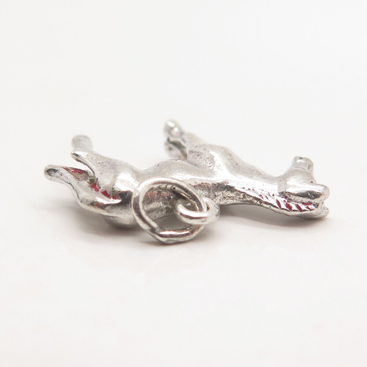 925 Sterling Silver Vintage Horse / Foal Pendant