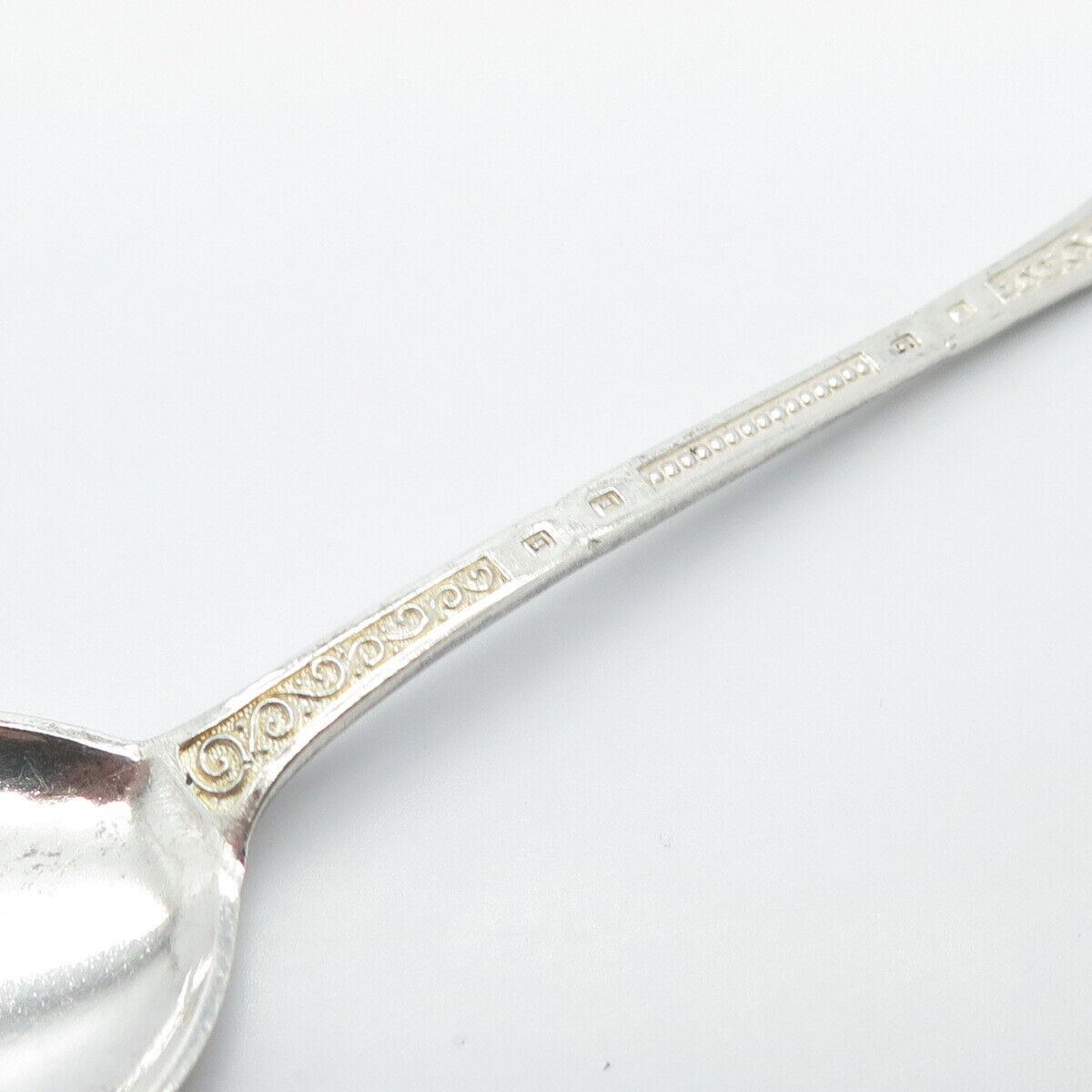 800 Silver Antique Colorful Enamel "Berlin" Coat of Arms Spoon