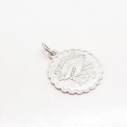 925 Sterling Silver Vintage "Graduation Day" Pendant