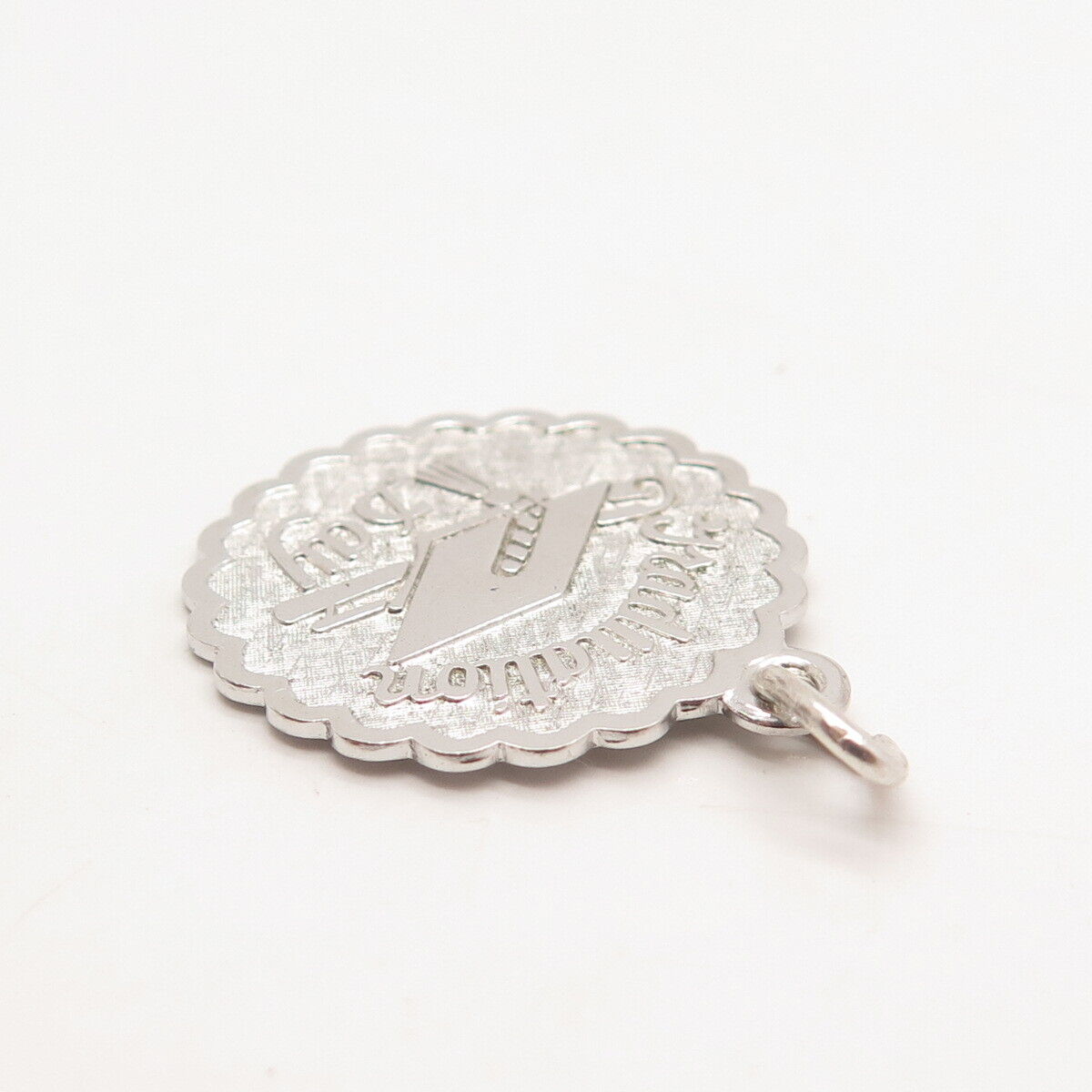 925 Sterling Silver Vintage "Graduation Day" Pendant