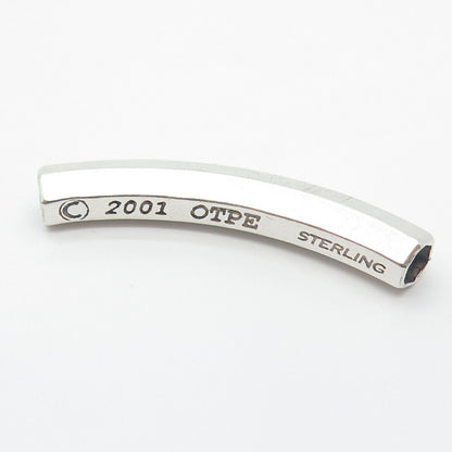 925 Sterling Silver Vintage OTPE 2001 "Own the Power" ID Bracelet Midle Part