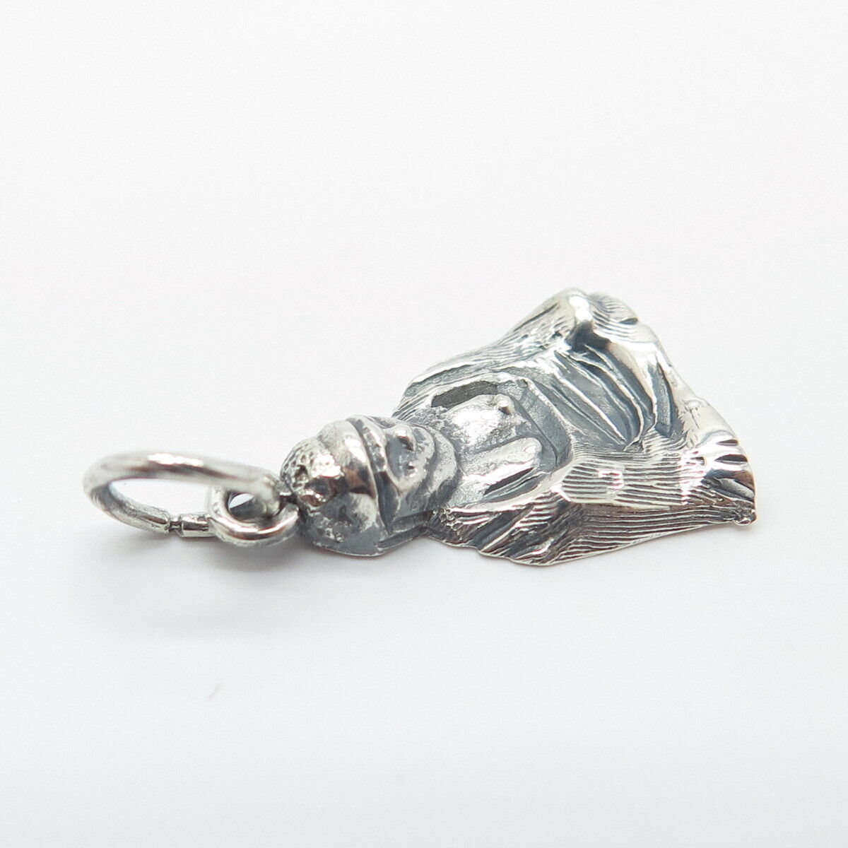 800 Silver Vintage Stutue Pendant