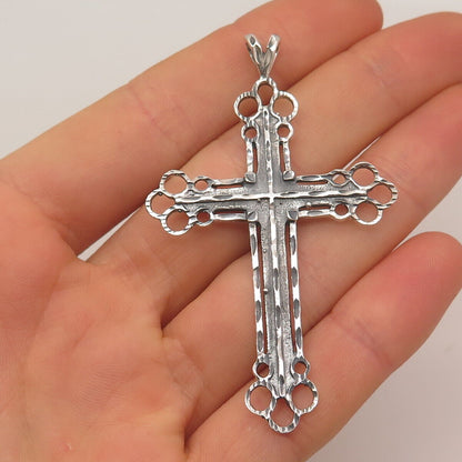 925 Sterling Silver Vintage Cross Pendant