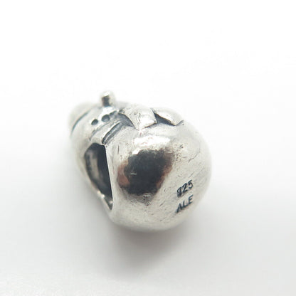 925 Sterling Silver Pandora Snowman Bead Charm