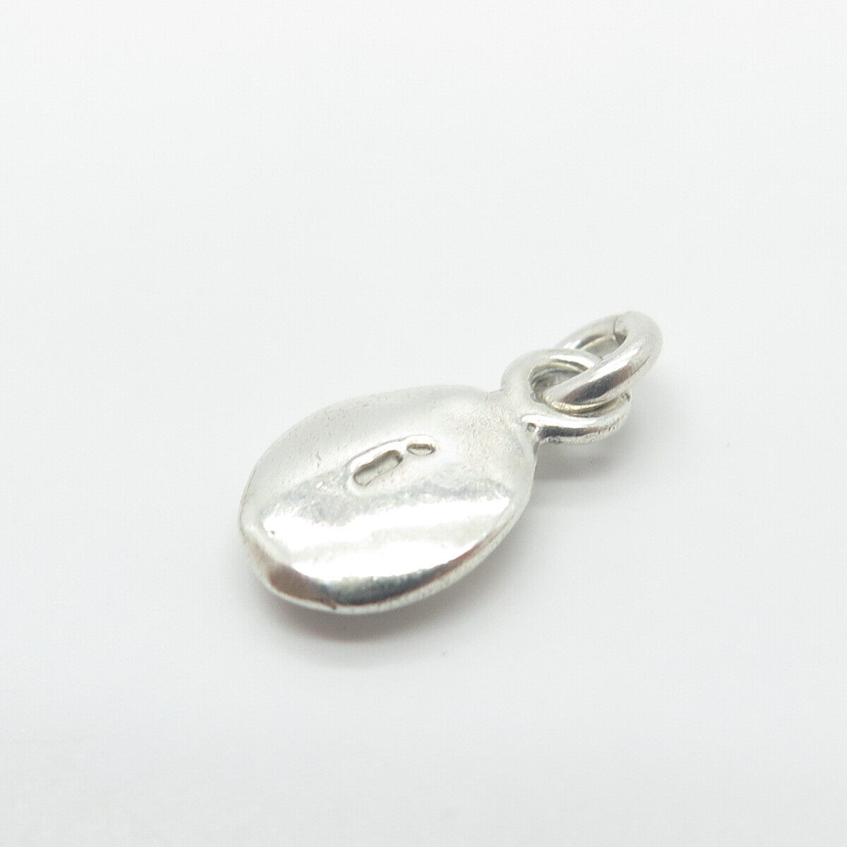 925 Sterling Silver Vintage "i" Seed Minimalist Pendant