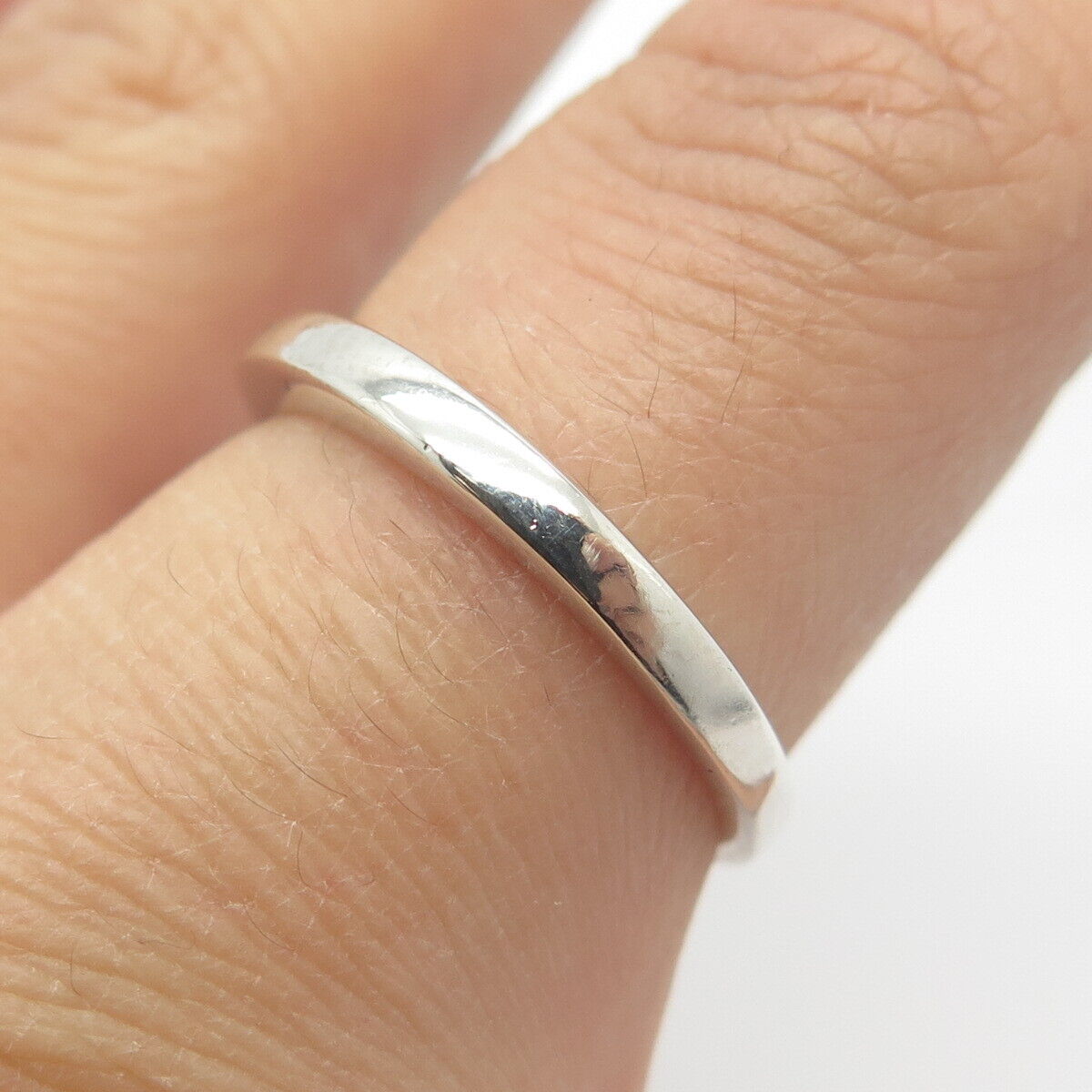 925 Sterling Silver ADI Classic Band Ring Size 7.75