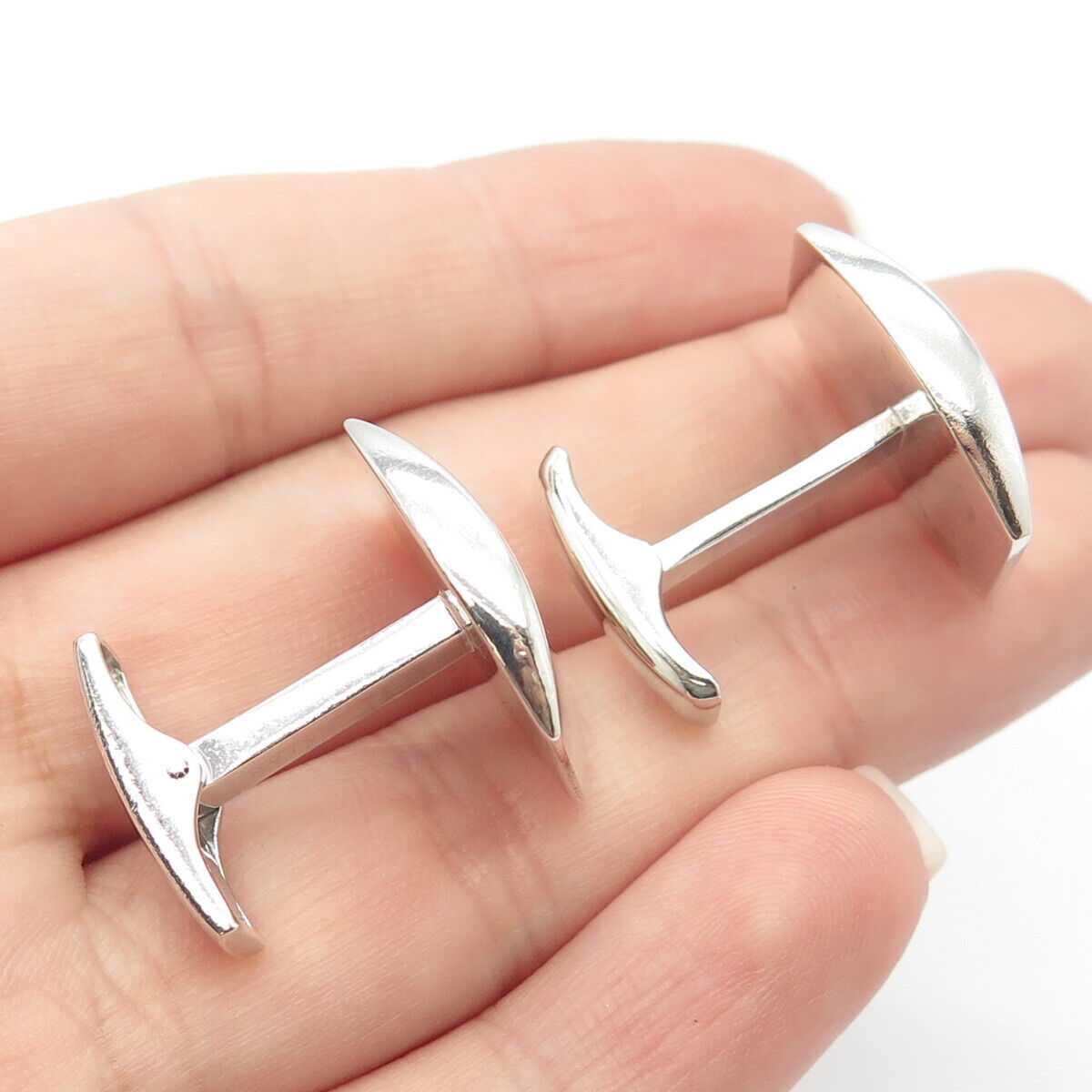 925 Sterling Silver Vintage Ravi Ratan Cufflinks