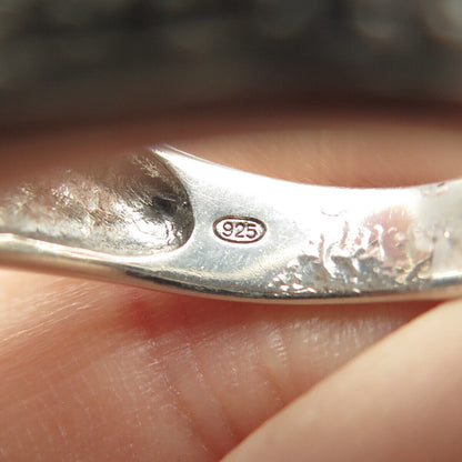 925 Sterling Silver Pave C Z Ring Size 9.25