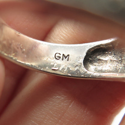 925 Sterling Silver Pave C Z Ring Size 9.25