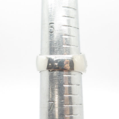 925 Sterling Silver Pave C Z Ring Size 6.25