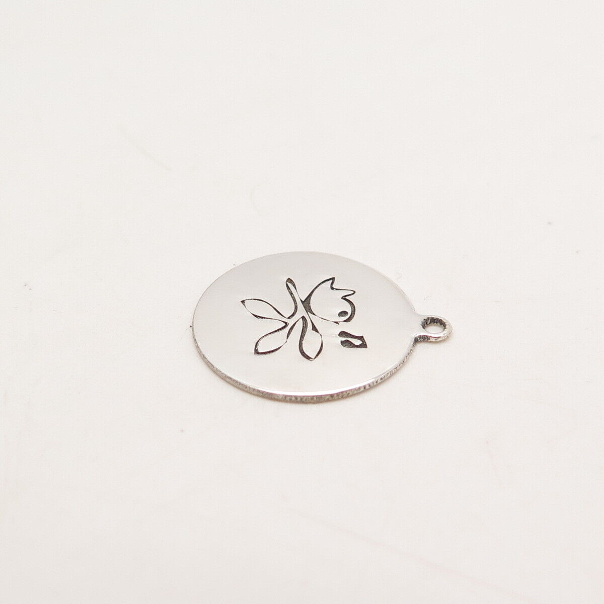 925 Sterling Silver USA Two In Town Bird Charm Pendant