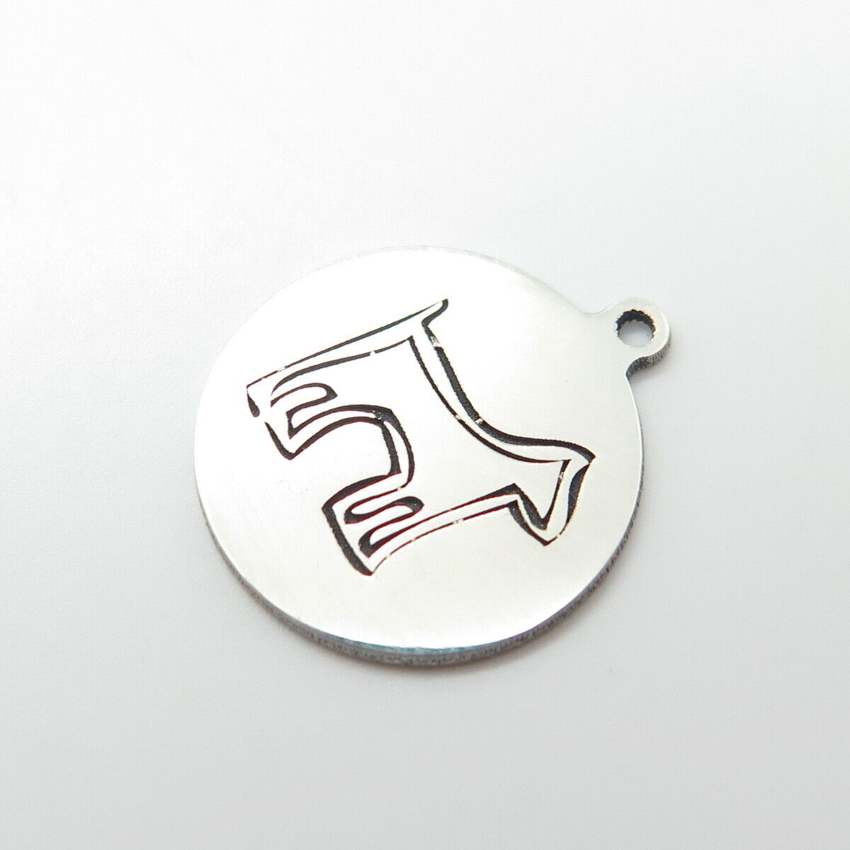 925 Sterling Silver USA Two In Town Dog Charm Pendant