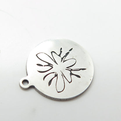 925 Sterling Silver USA Two In Town Insect Charm Pendant