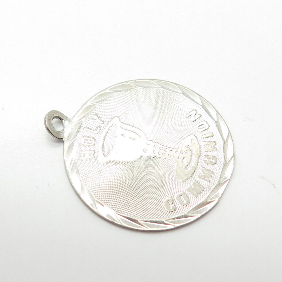 925 Sterling Silver Vintage Crea "Holy Communion" Pendant