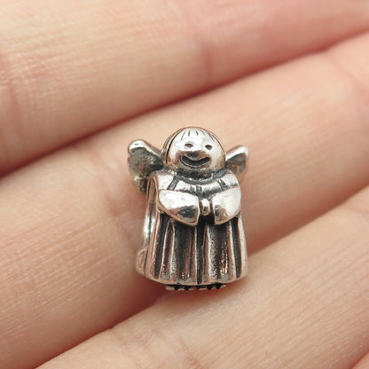 925 Sterling Silver PANDORA Angel Bead Charm