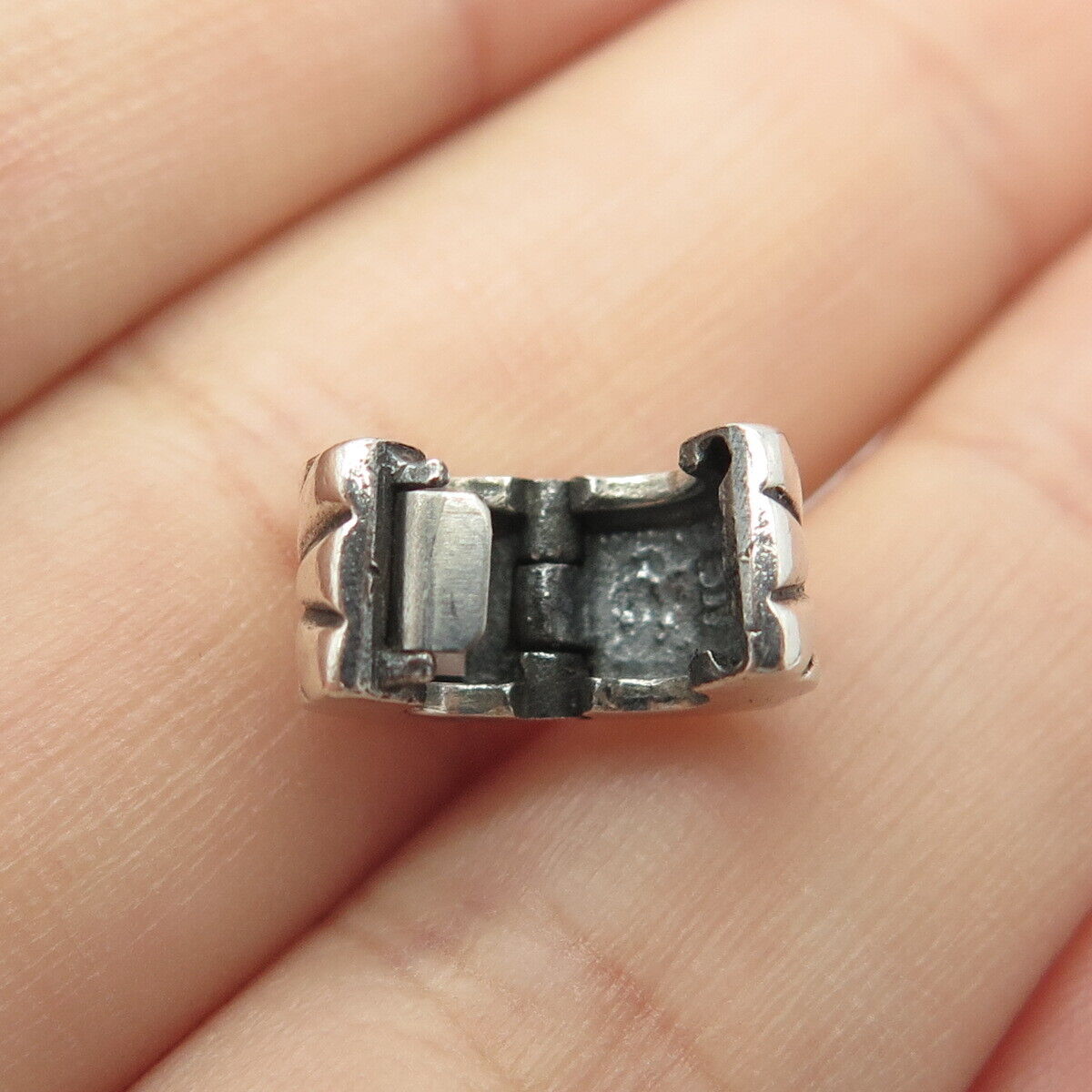 925 Sterling Silver PANDORA Sunburst Clip Charm