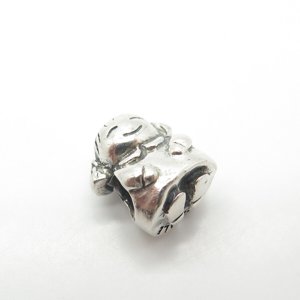 925 Sterling Silver PANDORA Happy Girl Bead Charm