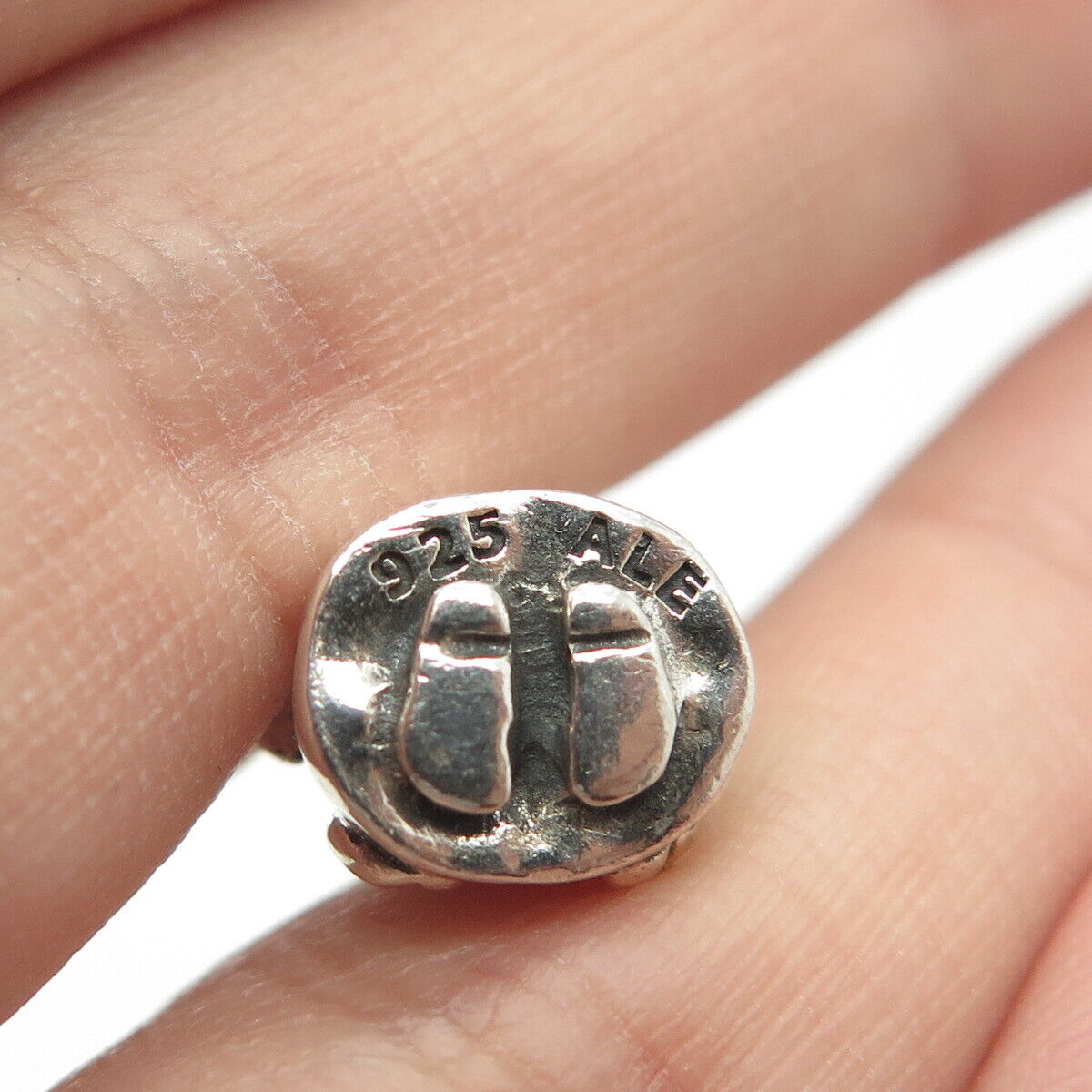 925 Sterling Silver PANDORA Happy Girl Bead Charm