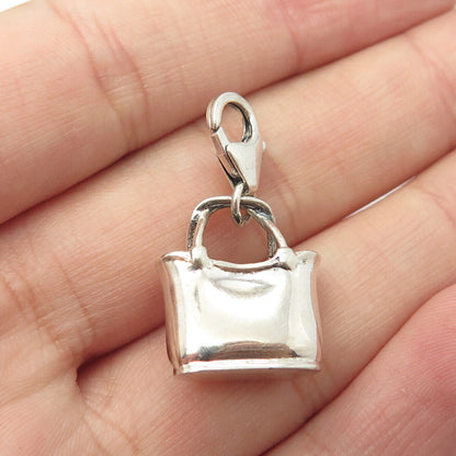 925 Sterling Silver Coldwater Creek Women's Bag Charm Pendant