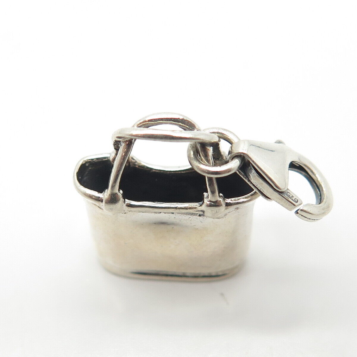 925 Sterling Silver Coldwater Creek Women's Bag Charm Pendant