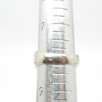 925 Sterling Silver Vintage Amethyst Citrine Peridot Topaz Gem Ring Size 8.25