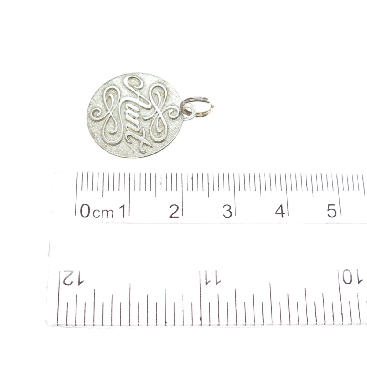 925 Sterling Silver Vintage Aunt Charm Pendant